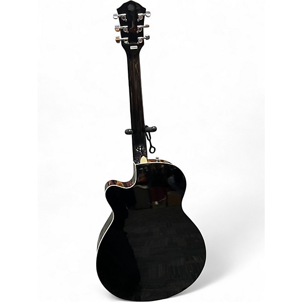 Used Fender FA135CE Concert Black Acoustic Electric Guitar