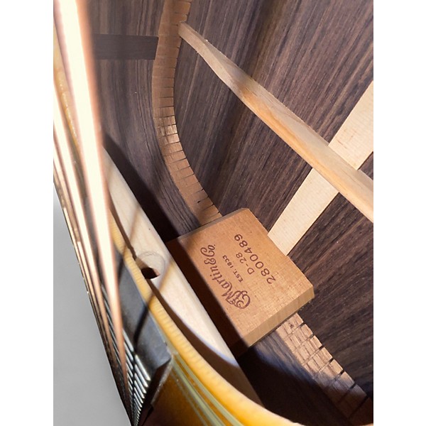 Used Martin D28 Natural Acoustic Guitar