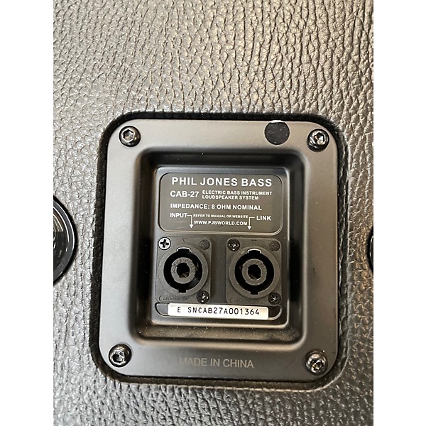 Used Phil Jones Bass CAB-27 Bass Cabinet