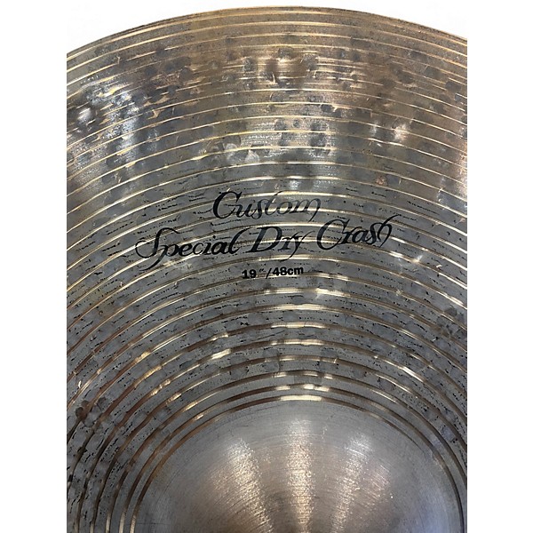 Used Zildjian 19in K Custom Special Dry Crash Cymbal