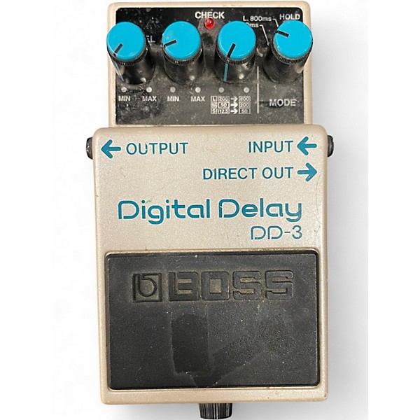 Used BOSS DD3 Digital Delay Effect Pedal