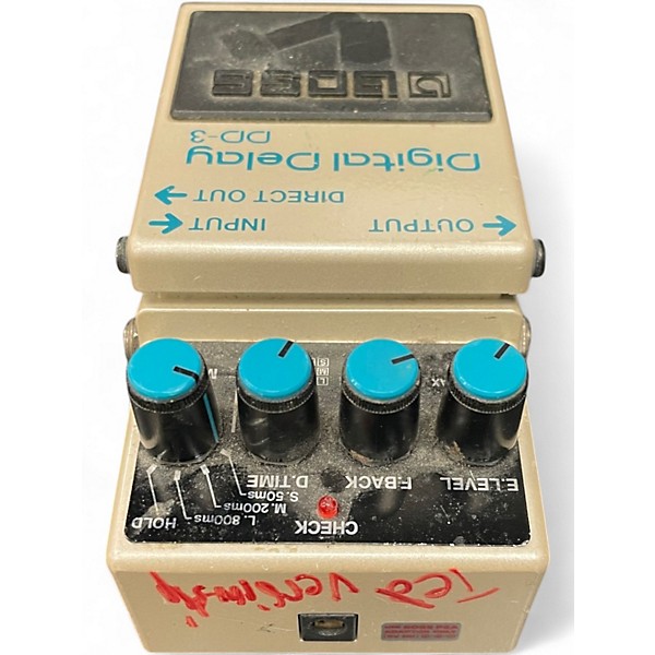 Used BOSS DD3 Digital Delay Effect Pedal