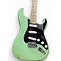 Used Fender American Performer Stratocaster SSS Green Solid Body Electric Guitar