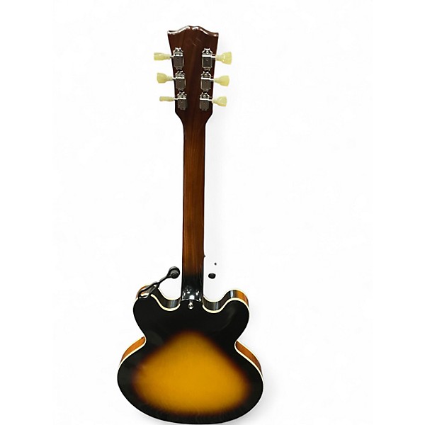 Used Epiphone 1962 ES-335 Reissue Vintage Burst Hollow Body Electric Guitar