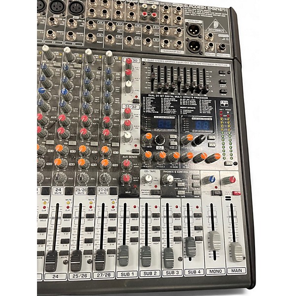 Used Behringer EURODESK SX3242FX Unpowered Mixer
