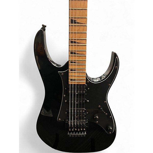 Used Ibanez RG350 MTX Black Solid Body Electric Guitar