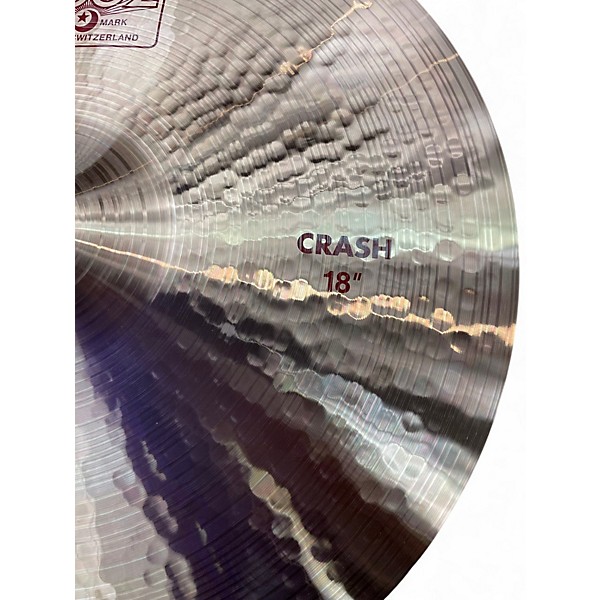 Used Paiste 18in 2002 Crash Cymbal