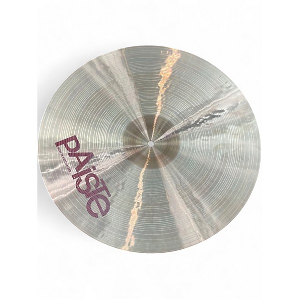 Used Paiste 18in 2002 Crash Cymbal