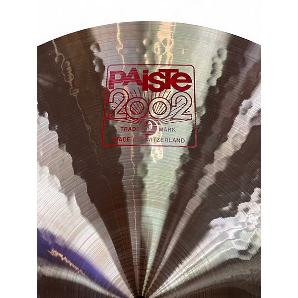 Used Paiste 20in 2002 Medium Crash Cymbal