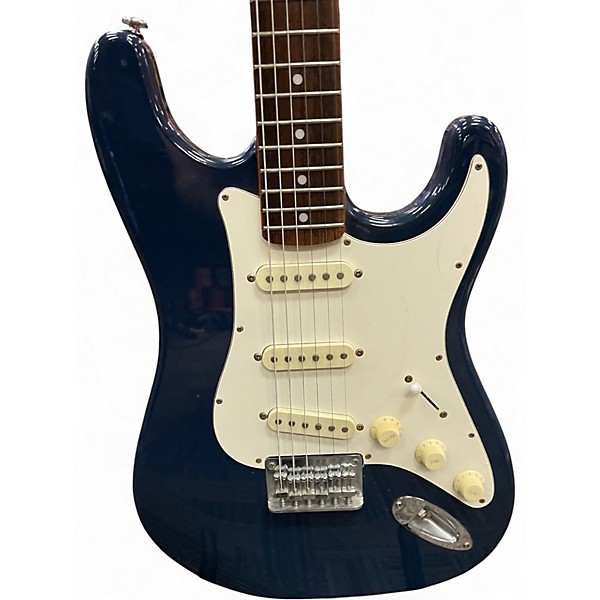 Used Squier Bullet Stratocaster Midnight Blue Solid Body Electric Guitar