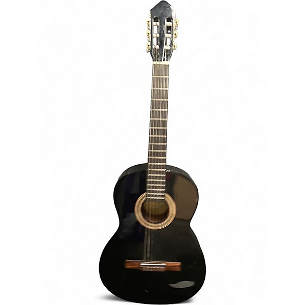 Used Lucero LC100 Black Classical Acoustic Guitar
