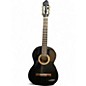 Used Lucero LC100 Black Classical Acoustic Guitar thumbnail