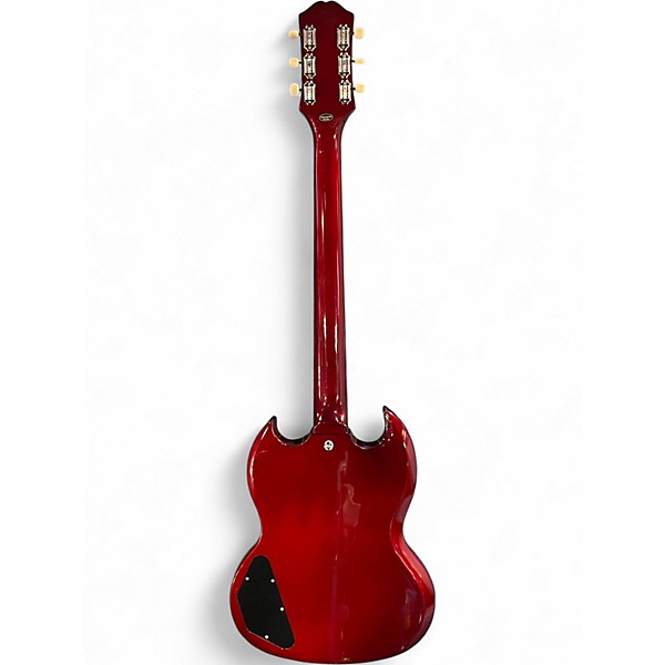 Used Epiphone SG Special P90 Cherry Solid Body Electric Guitar