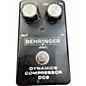 Used Behringer DYNAMICS COMPRESSOR DC9 Effect Pedal thumbnail