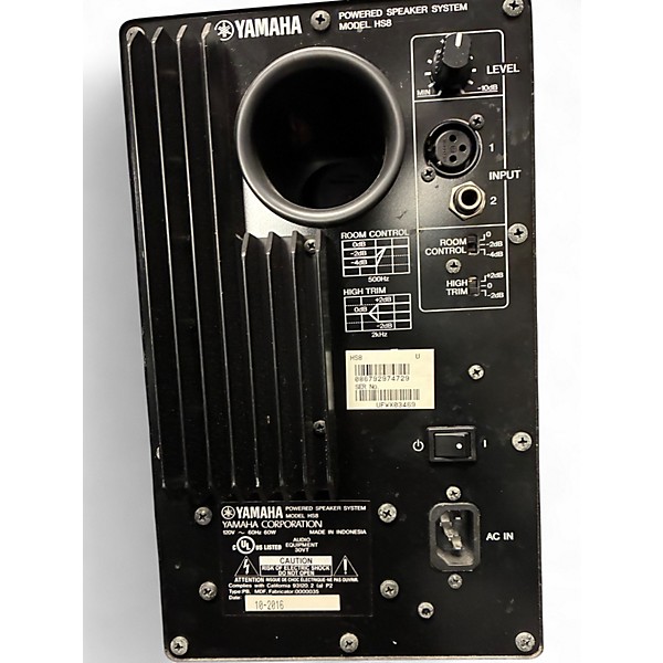 Used Yamaha HS8 Pair Powered Monitor
