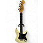 Used Squier STRATOCASTER Black and White Solid Body Electric Guitar thumbnail