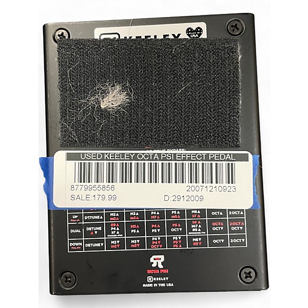 Used Keeley octa psi Effect Pedal