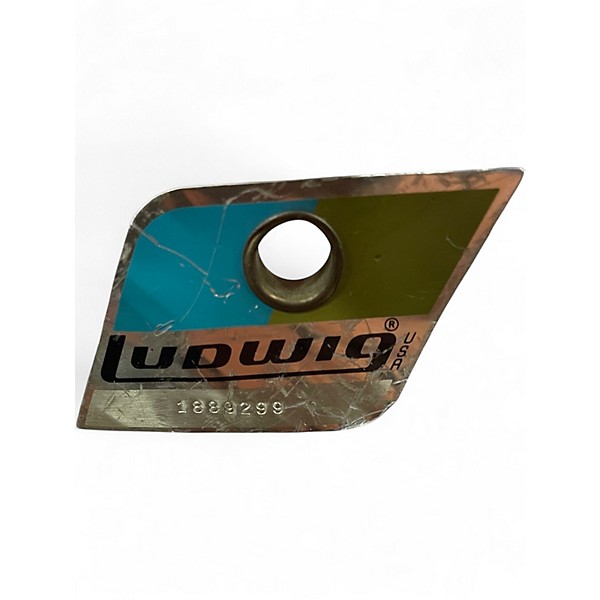 Vintage 1970s Ludwig 4 Piece Vistalite Clear Drum Kit