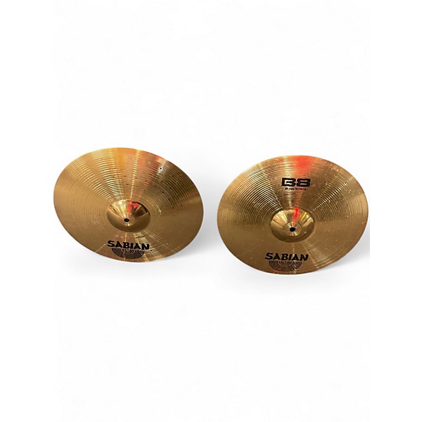 Used SABIAN 14in B8 Hi Hat Pair Cymbal