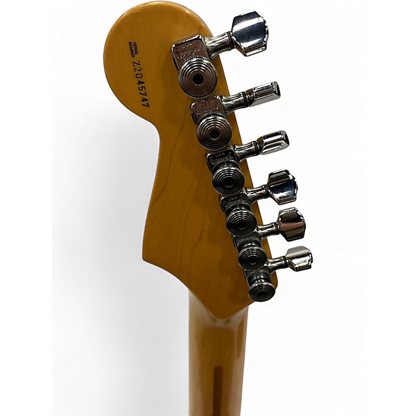 Used 2002 Fender American Standard Stratocaster 3 Color Sunburst Solid Body Electric Guitar