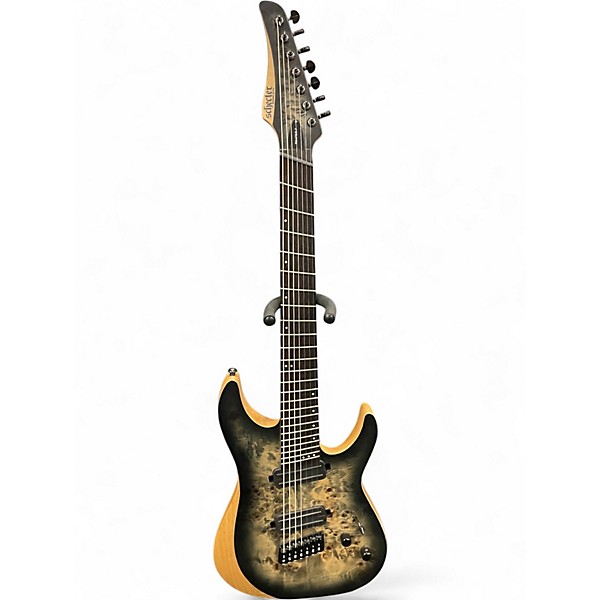 Used Schecter Guitar Research REAPER 7 NATURAL BURST Solid Body Electric Guitar