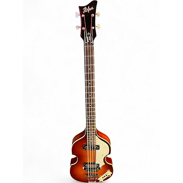 Used Hofner Ignition Series Sunburst Hollow Body Electric Guitar