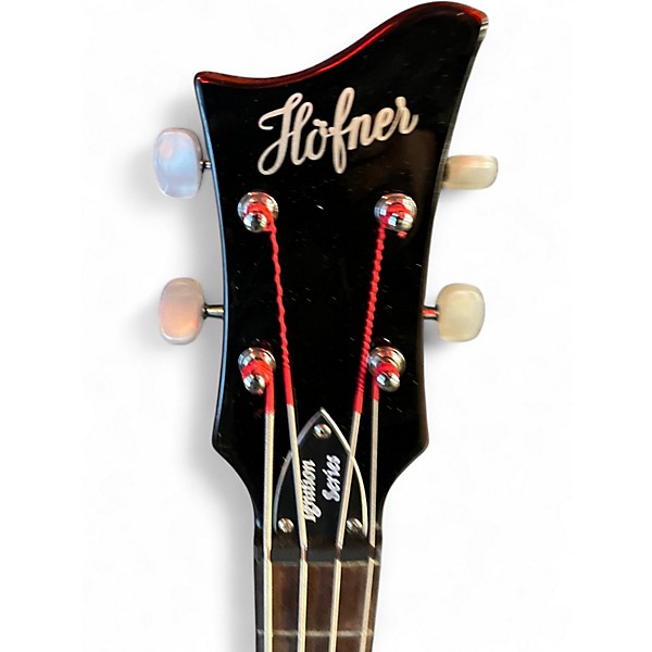 Used Hofner Ignition Series Sunburst Hollow Body Electric Guitar