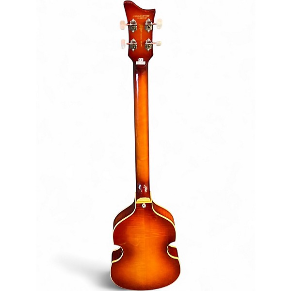 Used Hofner Ignition Series Sunburst Hollow Body Electric Guitar