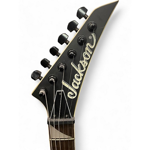 Used Jackson JS22 Dinky Satin Black Solid Body Electric Guitar