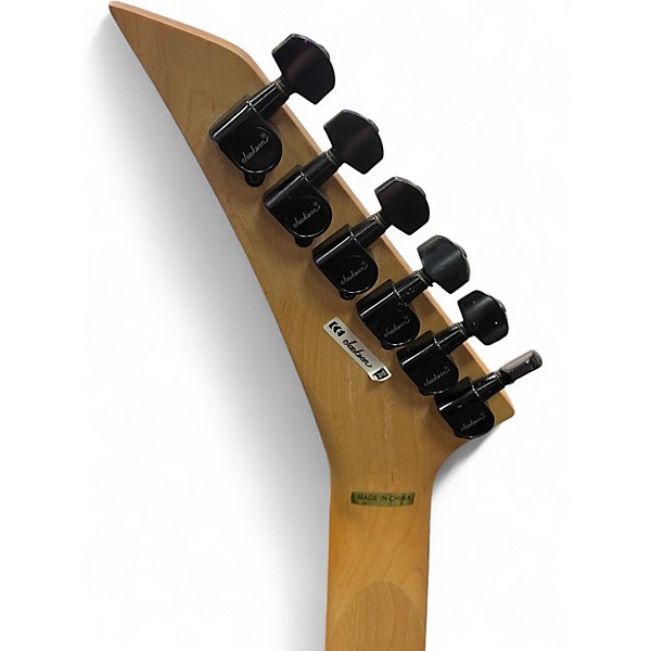 Used Jackson JS22 Dinky Satin Black Solid Body Electric Guitar