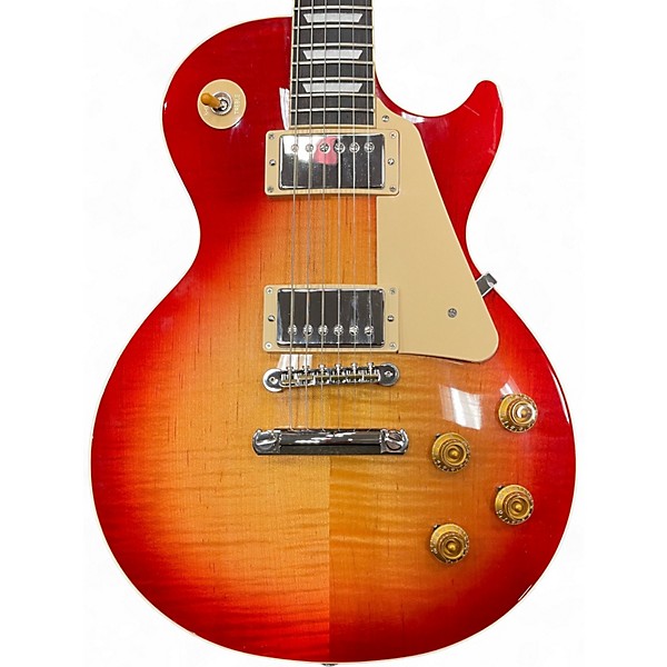 Used 2023 Gibson Les Paul Standard Heritage Cherry Sunburst Solid Body Electric Guitar