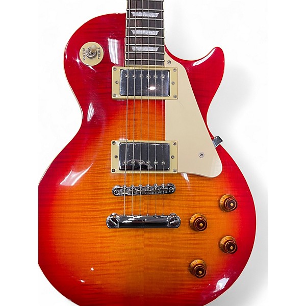 Used Epiphone Les Paul Standard Cherry Sunburst Solid Body Electric Guitar