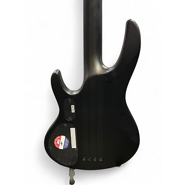 Used Esp Ltd D-4 Black natural burst Electric Bass Guitar