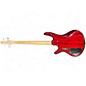 Used Ibanez GSR200 Crimson Red Trans Electric Bass Guitar