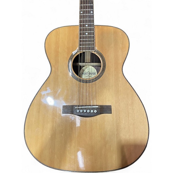 Used Great Divide SGM-28-C Natural Acoustic Guitar