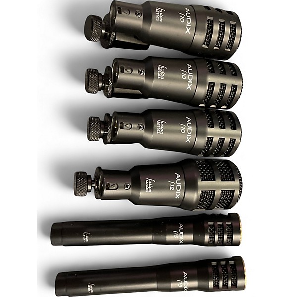 Used Audix 6 Piece Bundle  Drum Microphone