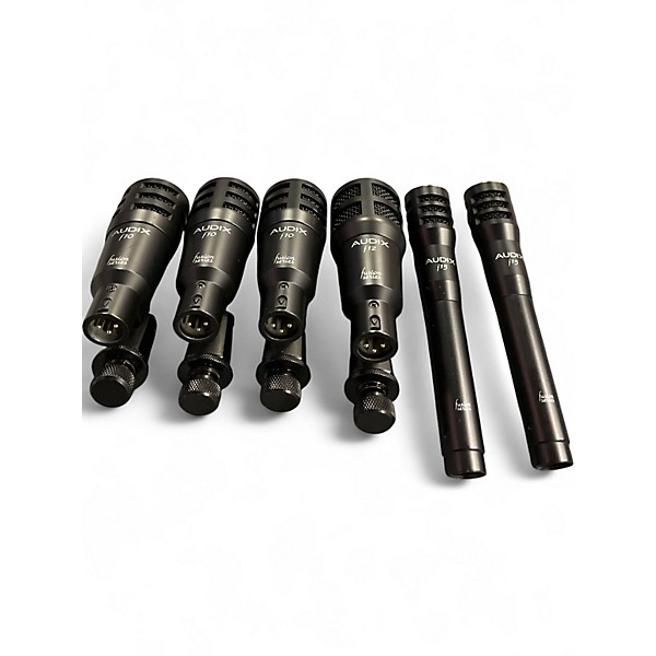 Used Audix 6 Piece Bundle  Drum Microphone