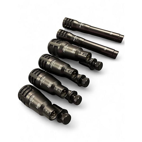 Used Audix 6 Piece Bundle  Drum Microphone