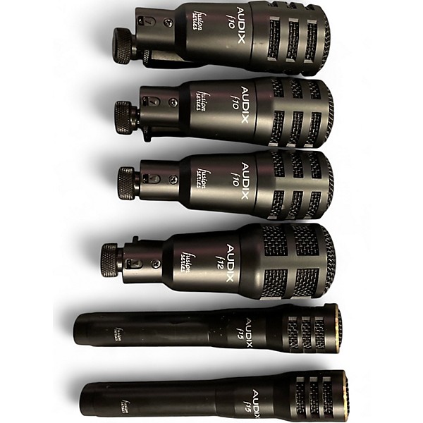 Used Audix 6 Piece Bundle  Drum Microphone