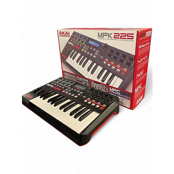Used Akai Professional MPK225 25-Key MIDI Controller