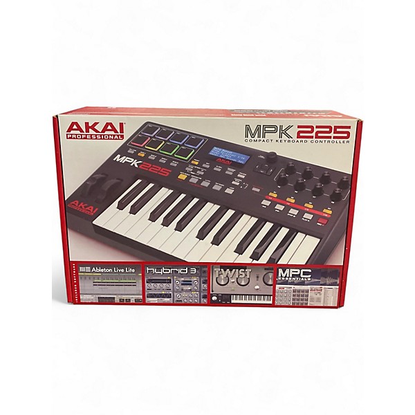 Used Akai Professional MPK225 25-Key MIDI Controller