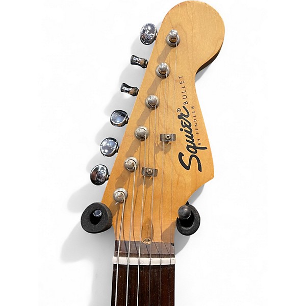 Used Squier Bullet Stratocaster PARCHMENT Solid Body Electric Guitar