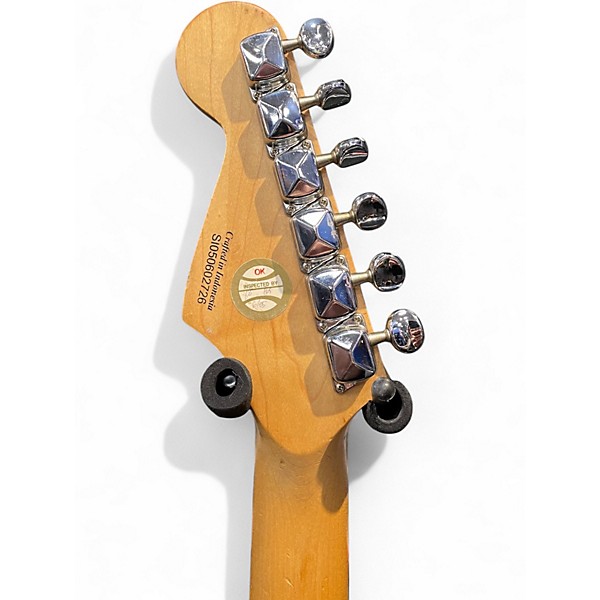 Used Squier Bullet Stratocaster PARCHMENT Solid Body Electric Guitar