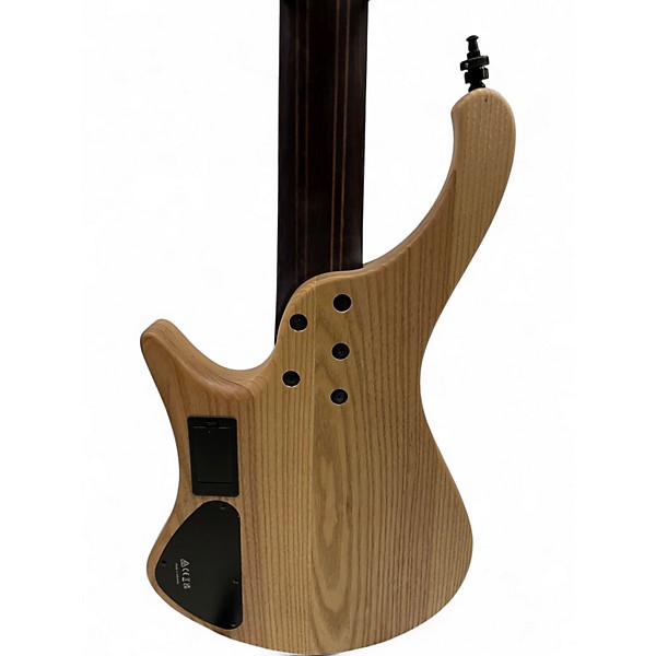 Used Ibanez EHB1675MS 5-String Multi-Scale Ergonomic Headless Natural Flat Electric Bass Guitar