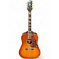 Used Epiphone Hummingbird ORANGE Acoustic Guitar thumbnail