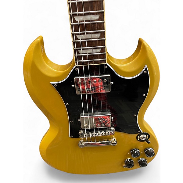 Used Epiphone SG TRADITIONAL PRO Gold Solid Body Electric Guitar