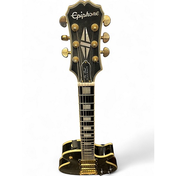Used Epiphone Les Paul Black Beauty 3 Black Solid Body Electric Guitar