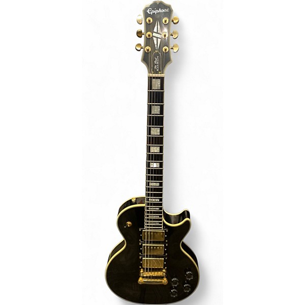 Used Epiphone Les Paul Black Beauty 3 Black Solid Body Electric Guitar