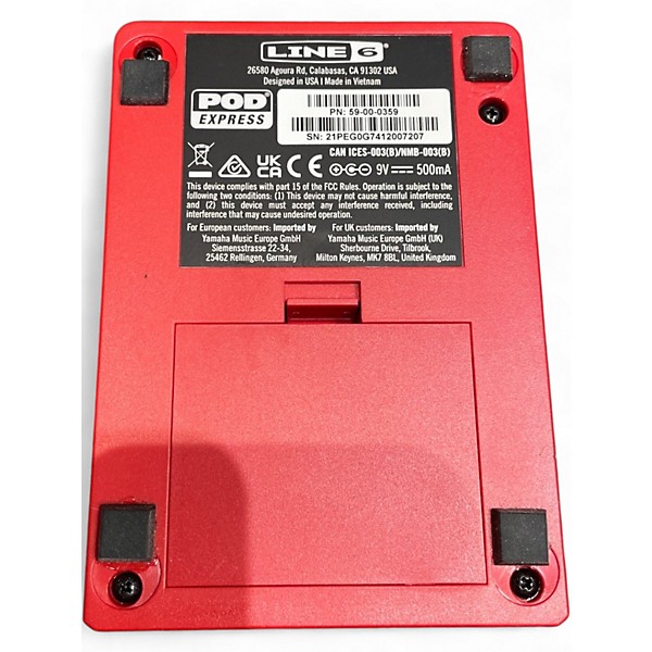 Used Line 6 POD EXPRESS Effect Processor