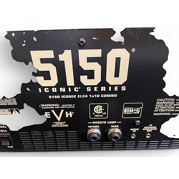 Used EVH 5150 ICONIC EL34 1X10 COMBO Guitar Combo Amp